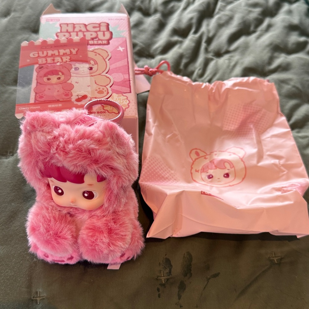 Adorable Pop Mart Haci Pupu Gummy Bear Cherry Flavor